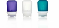 Humangear GoToob+ Small Squeeze Bottles - 1.7 Fl. Oz. - Package Of 3