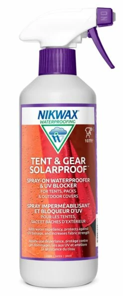 Nikwax Tent And Gear SolarProof Waterproofing Spray