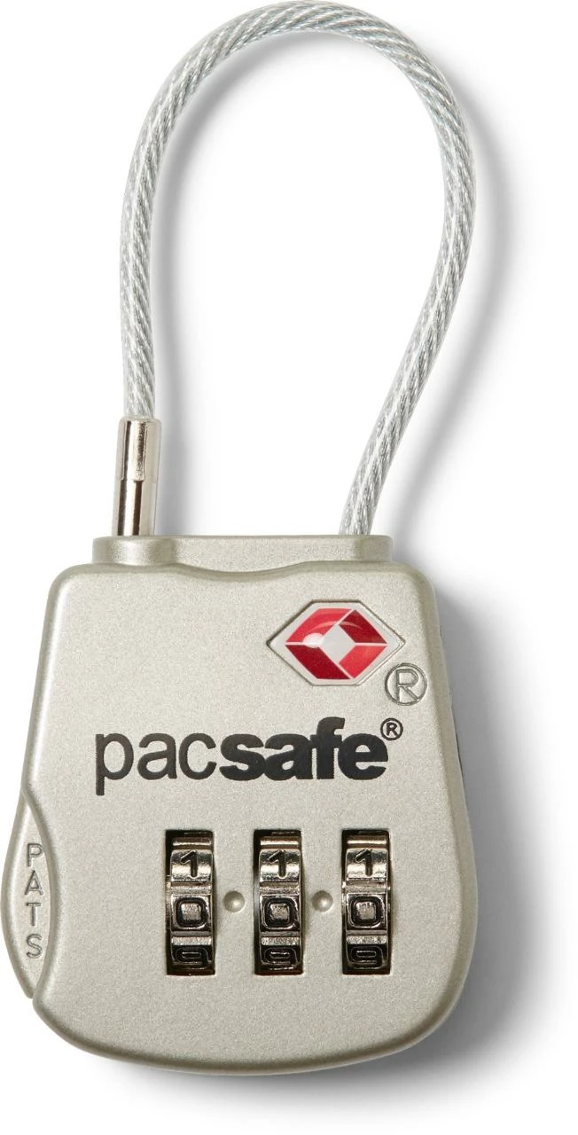 Pacsafe Prosafe 800 TSA-Accepted 3-Dial Cable Lock - Image 2
