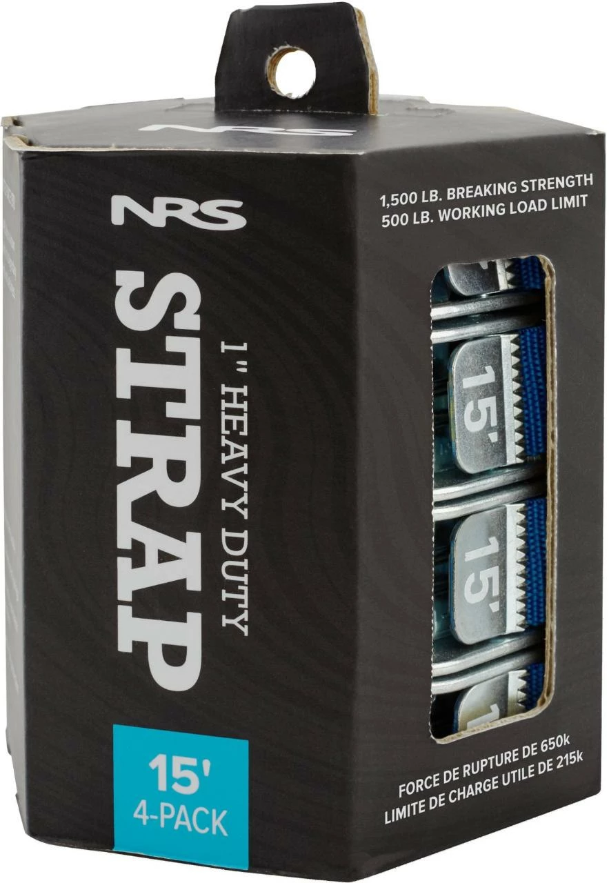 NRS 15' X 1" Heavy-Duty Strap - Package Of 4